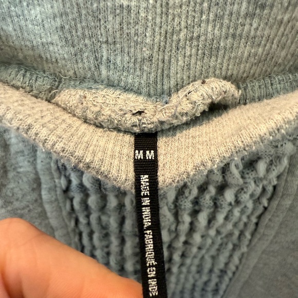 Out from Under (UO) Grey Dasha Textured Joggers - Picture 6 of 7